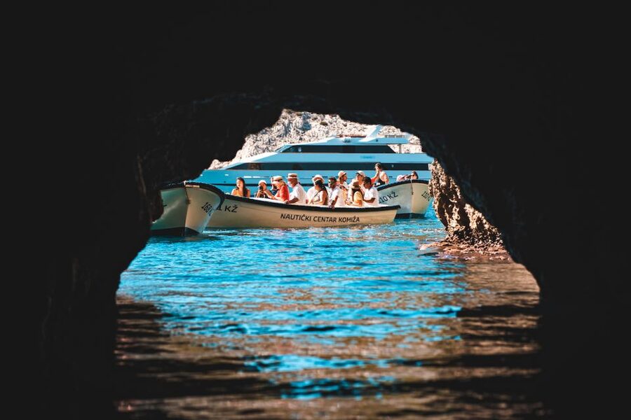 Split: Blue Cave and 5 Islands Tour - Stiniva Cove Offers a Short, Beautiful Swim