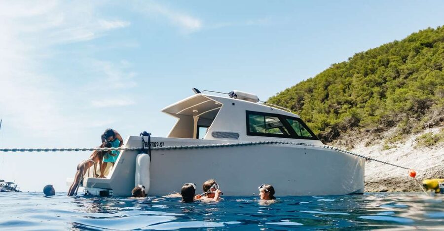 Split: Blue Cave, Vis & Hvar Full-Day Trip by Speedboat - Budikovac’s Blue Lagoon