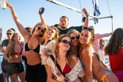 Blue Lagoon Boat Party with Slide, Dj and After Party