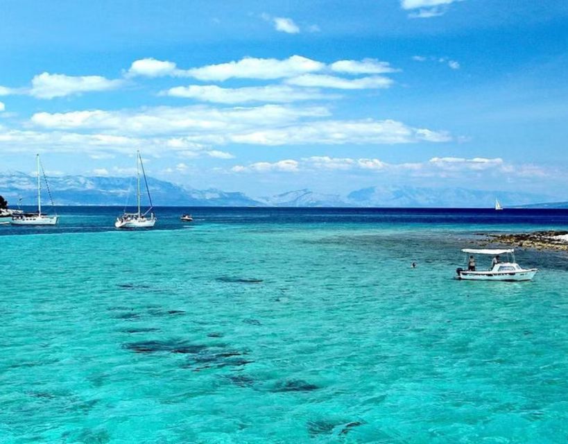 Split: Blue Lagoon Boat Trip with Lunch, Wine and Snorkeling - Krknjaši Blue Lagoon and the Best Swim of the Day
