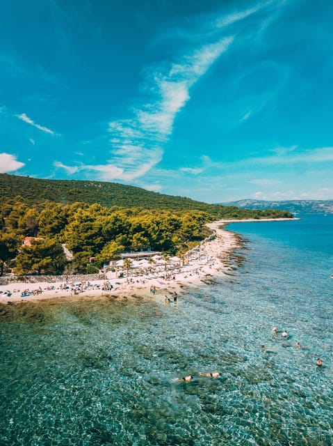Split: Blue Lagoon, Shipwreck and Šolta with Food and Drinks - Swimming above the Nečujam shipwreck