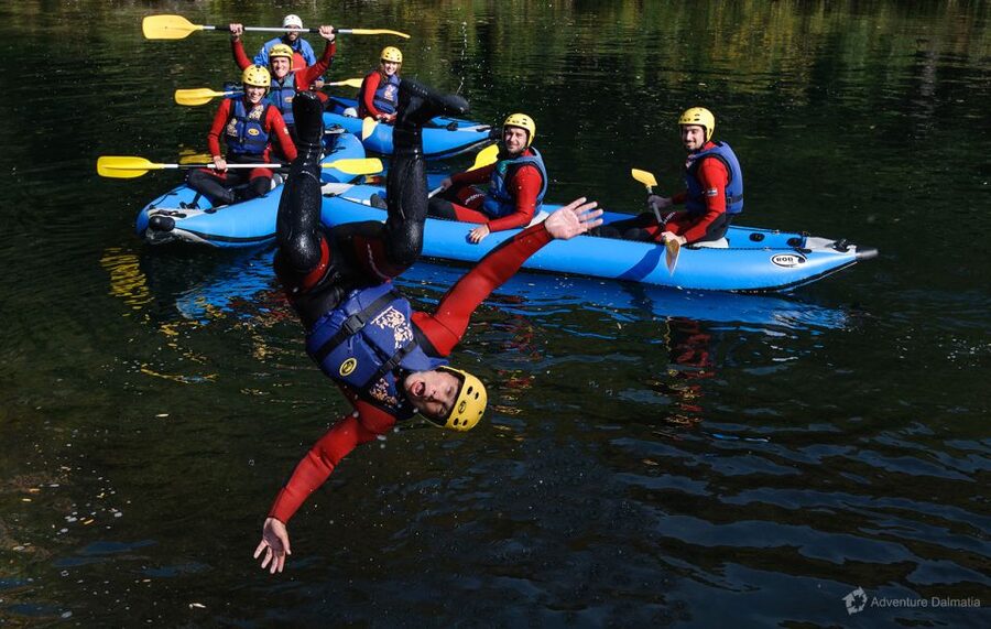 Split: Canoe Safari on the Cetina River - Calm water through the Dalmatian countryside