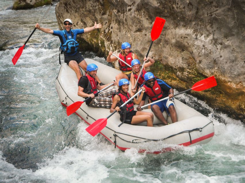 Split: Cetina River Rafting with Cliff Jumping Tour - Three hours through the Cetina canyon