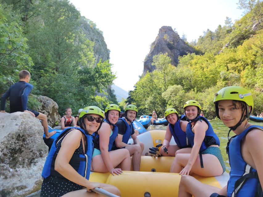 Split: Cetina River Whitewater Raft Trip with Pickup Option - What the three-hour outing feels like