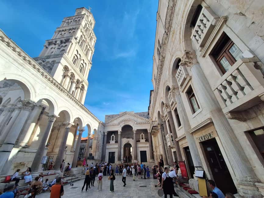 Split: City Walking Tour w/ Game of Thrones Locations - Peristyle and the Roman center of Split