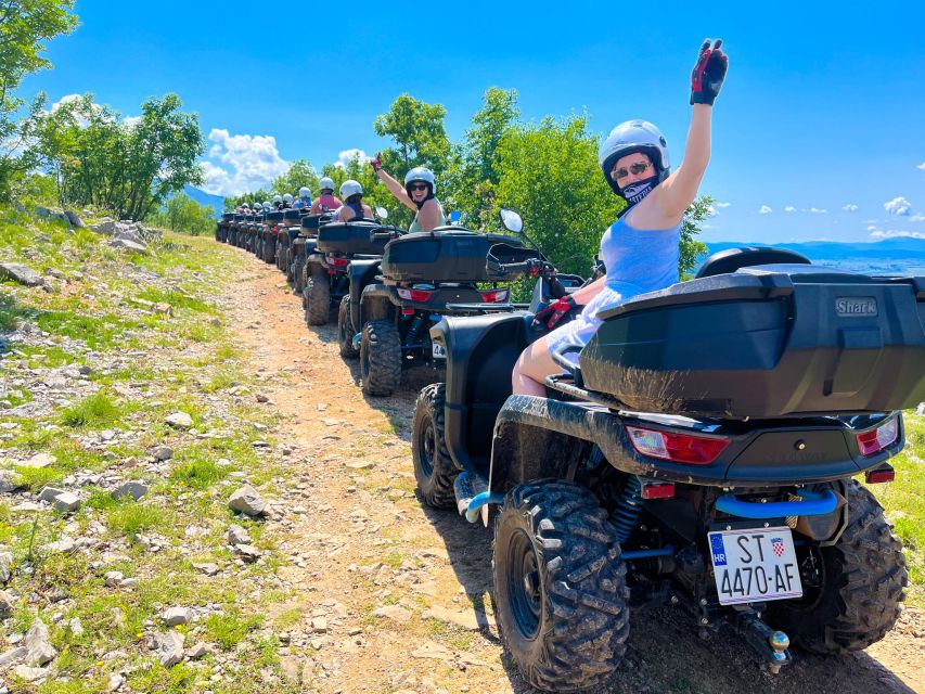 Split: Dalmatian Quad Tour with River Swimming & Picnic - A local meal after the dust