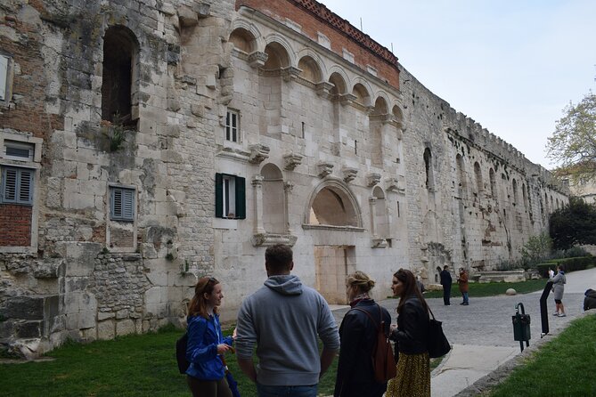 Split: Diocletian's Palace Walking and Wine Tasting Tour - Saint Domnius Cathedral from the outside