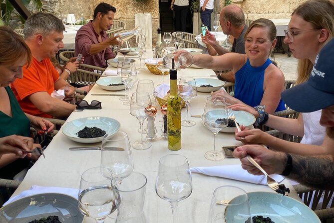 Split Food Tour: Discover Split One Bite At A Time - Second course: black risotto and Adriatic cuttlefish