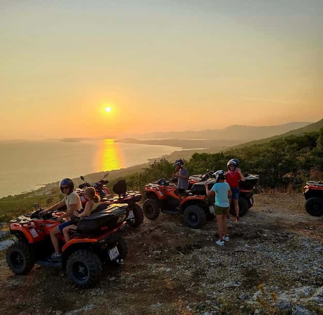 SPLIT: Guided ATV Tour Gornja Podstrana & Horses - Why the 5:30 PM Sunset Departure Is Worth Considering