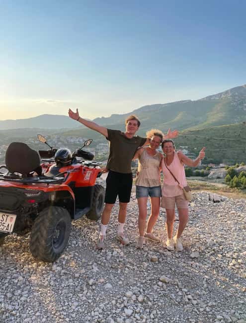SPLIT: Guided ATV Tour Gornja Podstrana & Horses - Who Will Enjoy This Trip Most