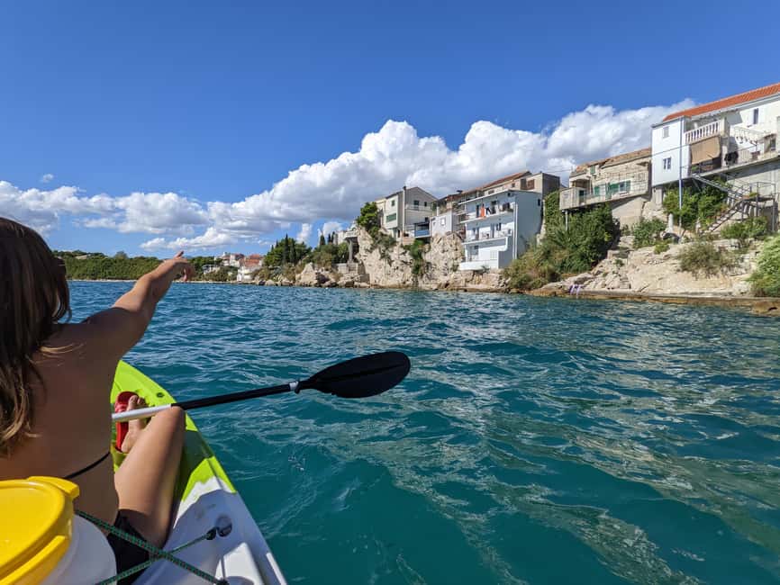 Split: Guided Kayak Adventure Tour - Back on the Adriatic, the view opens wide