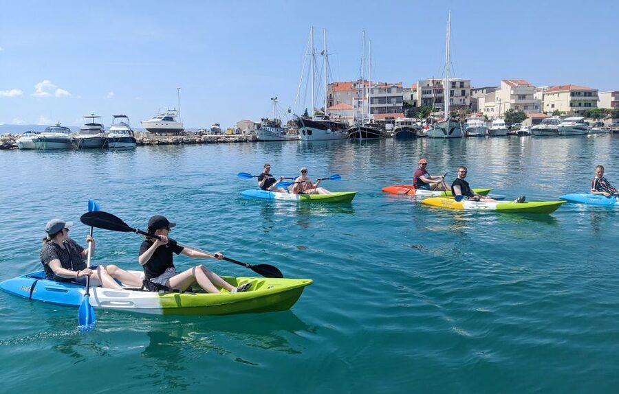 Split: Guided Kayak Adventure Tour - The Žrnovnica River brings the quietest part of the trip