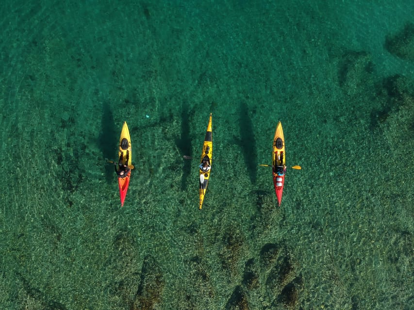 Split: Guided Sea Kayaking Tour with Snorkeling - Swimming, snorkeling, and the optional cliff jump