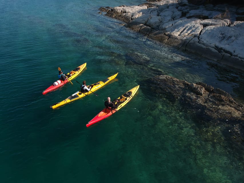 Split: Guided Sea Kayaking Tour with Snorkeling - Starting at Bene Beach near Marjan Hill