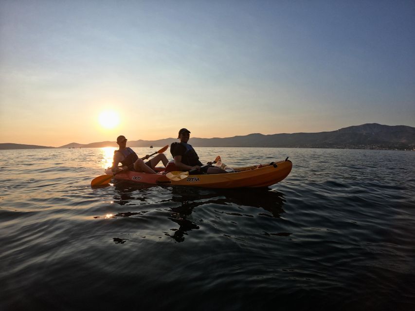 Split: Guided Sunset Sea Kayaking & Snorkeling Tour - The Sunset Return to Bene