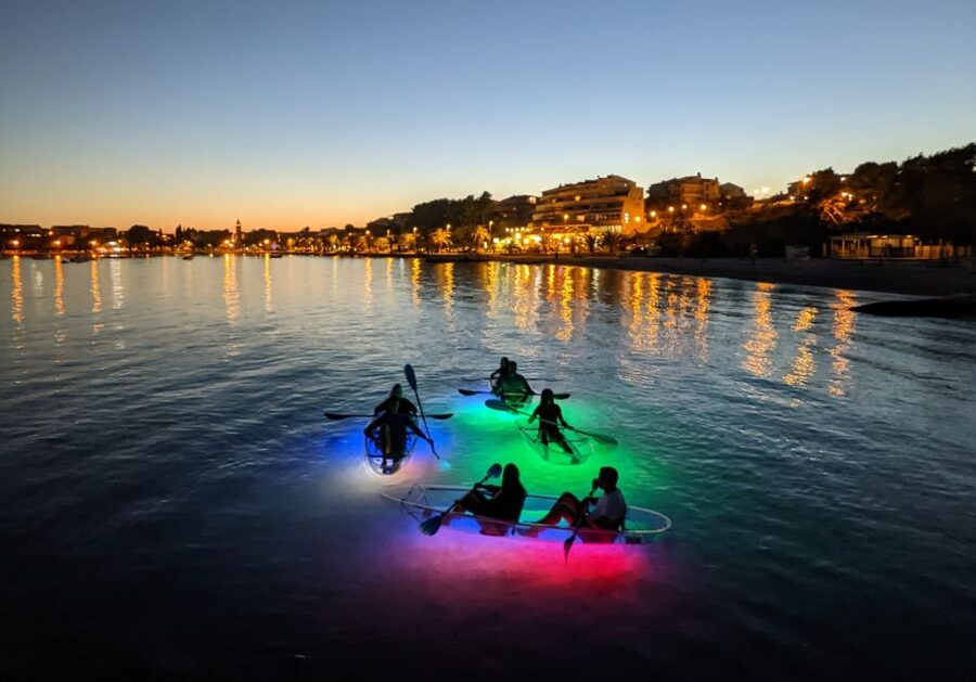 Split: Illuminated Evening Guided Kayaking Tour - The practical matter of getting wet