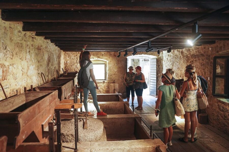 Split: Krka Waterfalls Tour, Boat Cruise, and Swimming - Walking through the ethno-village and Skradinski Buk