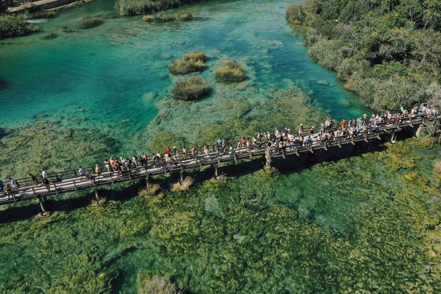Split: Krka Waterfalls Tour, Boat Cruise, and Swimming - Two hours to choose your Skradin