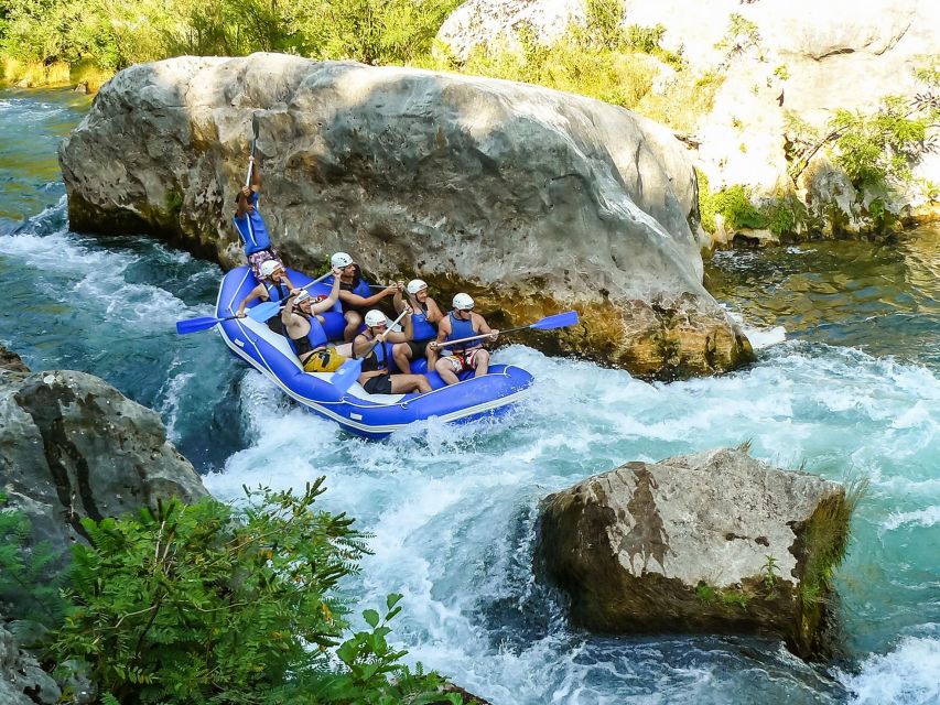 Split/Omiš: Cetina River Rafting with Cliff Jump & Swimming - A river trip built around scenery, not extreme white water