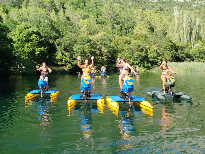 Split/Omiš: Cetina River Water Bike Safari - Starting 5 kilometers from Omiš
