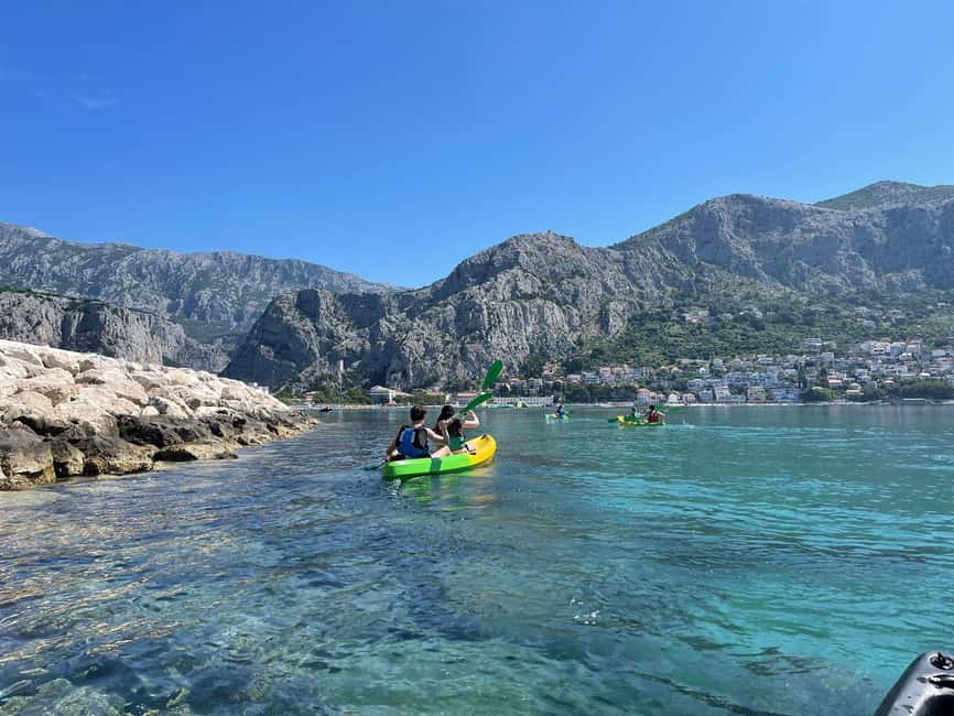 Split/Omiš - Guided Kayaking & Snorkeling Tour Cetina River - Returning to Omiš after the water activity