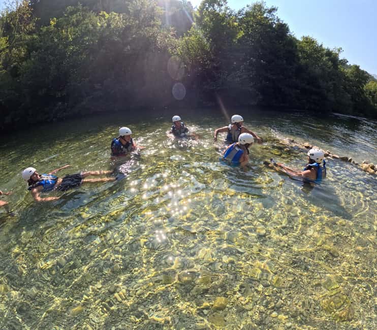Split/Omiš: Rafting, Cliff Jumping, and Cave Tour - Cliff jumps, swimming, and bouldering