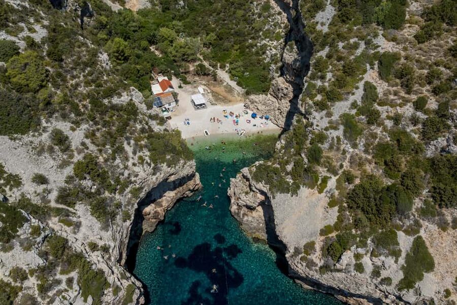 Split or Trogir: Blue Cave, Vis, and Hvar Speedboat Tour - A full Adriatic day from Split or Trogir