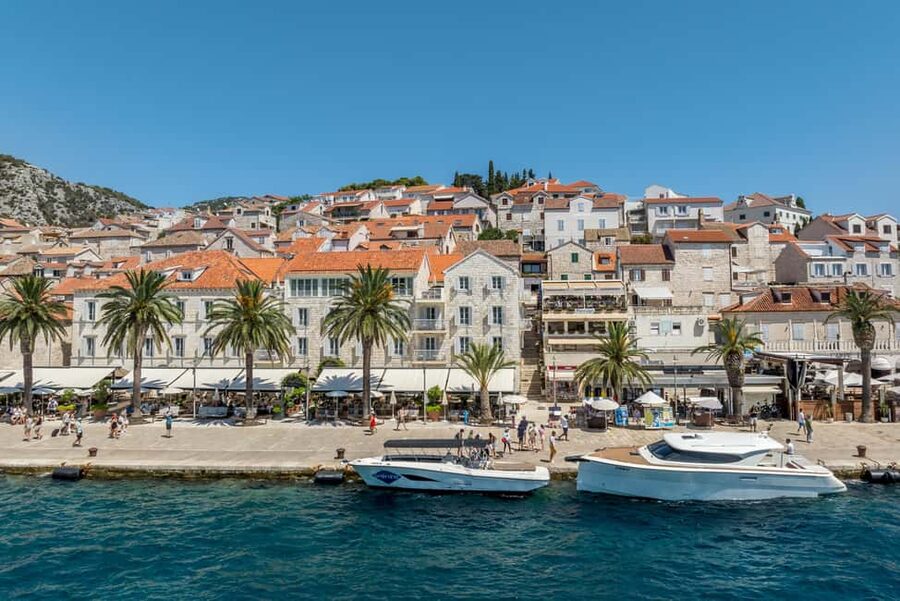 Split or Trogir: Blue Cave, Vis, and Hvar Speedboat Tour - Two hours in Hvar Town
