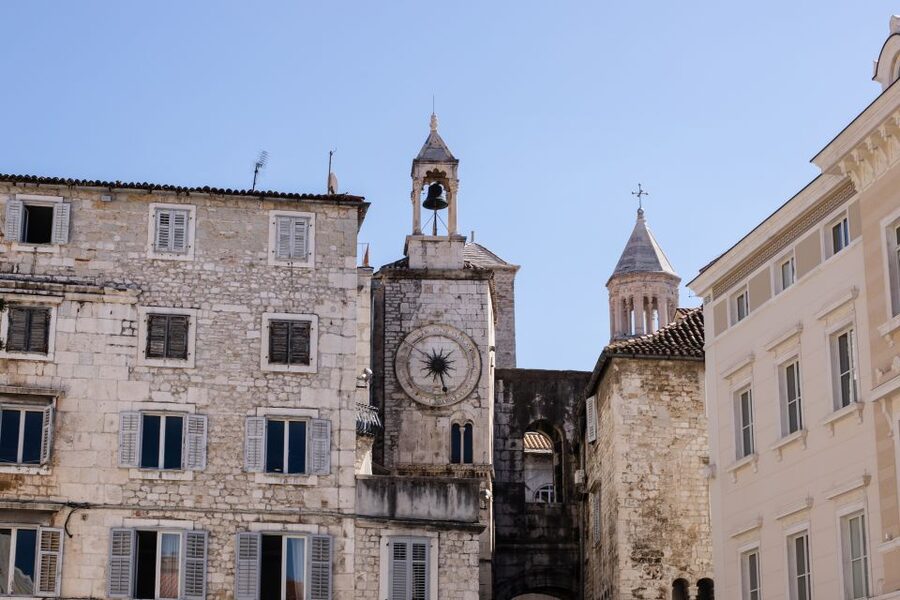 Split: Palace & Old Town Private Walking Tour-Entrance incl. - Silver Gate, Vestibule, and the palace’s eastern side