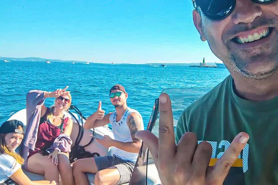 Split: Private Boat Rental - Swimming and snorkeling along the coast