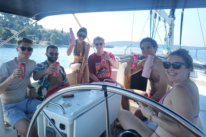 Split: PRIVATE Full-Day Sail Yacht Cruise - Per group (up to 12)! - Choosing the afternoon swimming bay