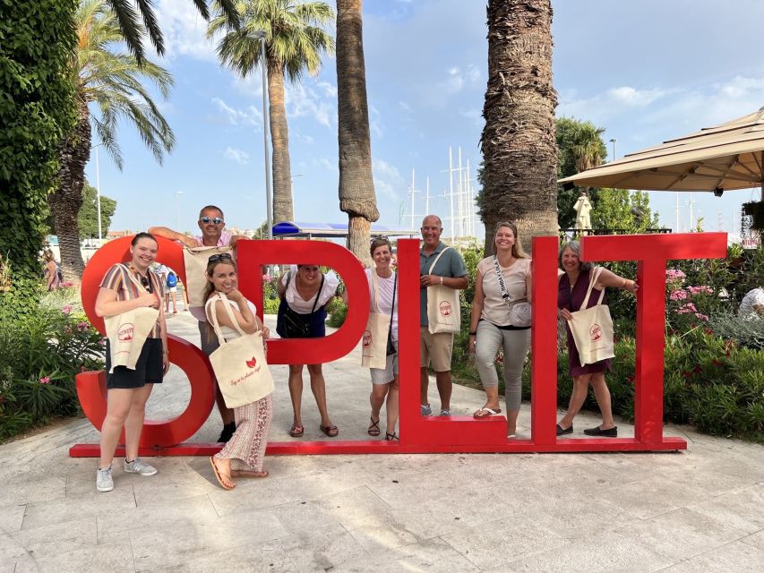 Split: Private Roman History & Market Tour - Finishing on the Riva