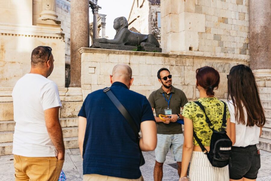 Split: Private Walking Tour with Diocletian's Palace - St Duje Cathedral and the unusual story of Diocletian