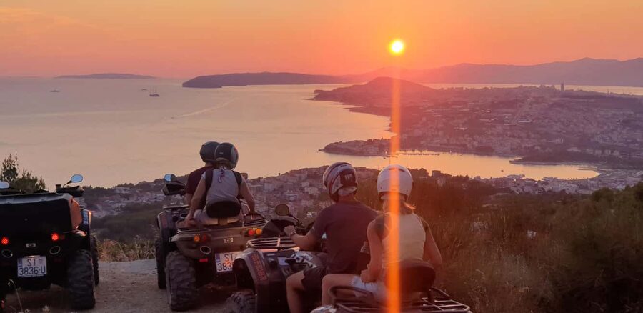 Split: Quad Bike Tour with Sea, Mountain and River Views - Through the old stone villages