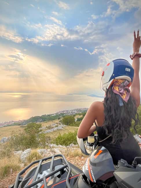 Split: Quad Bike Tour with Sea, Mountain and River Views - The first reward: Split and the Adriatic from above