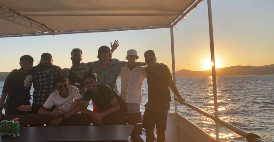 Split: Riviera Sunset Cruise & Swim with Summer Vibes - Leaving Split Port as the evening cools