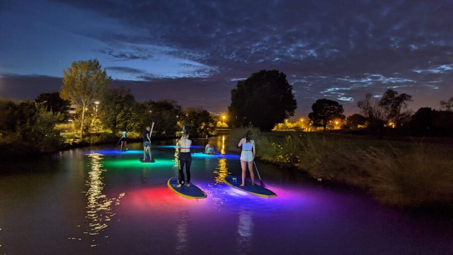Split: Stand Up Paddleboard Night Glow Tour - Guides who keep the mood easy
