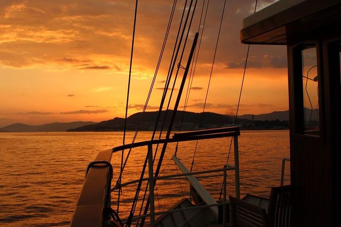 Split Sunset Cruise With Live Music - The boat after dark