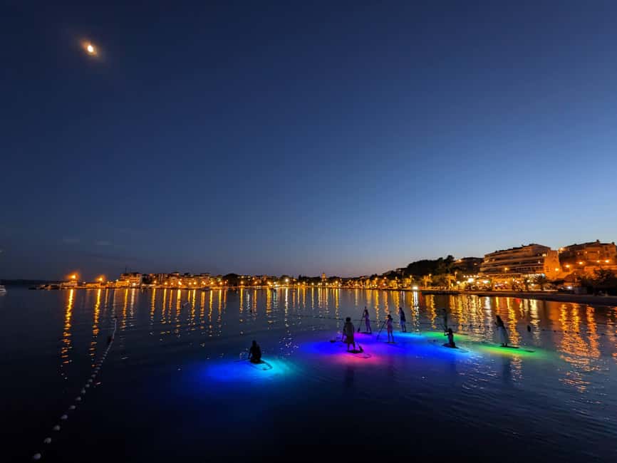 Split: Transparent SUP night Glow tour - Entering the River Under the Night Sky