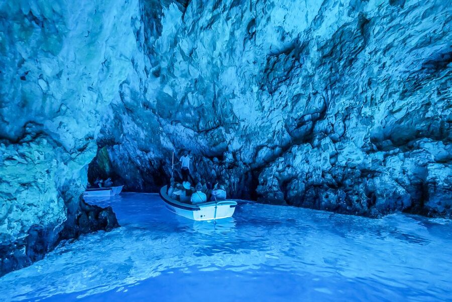 Split/Trogir: Blue Cave, Mamma Mia, Hvar and 5 Island Tour - Hvar Town and the Pakleni Islands