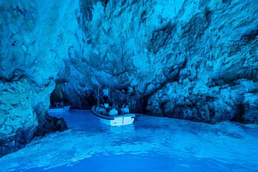 Split/Trogir: Blue Cave, Mamma Mia, Hvar and 5 Island Tour - Weather Can Rewrite the Plan