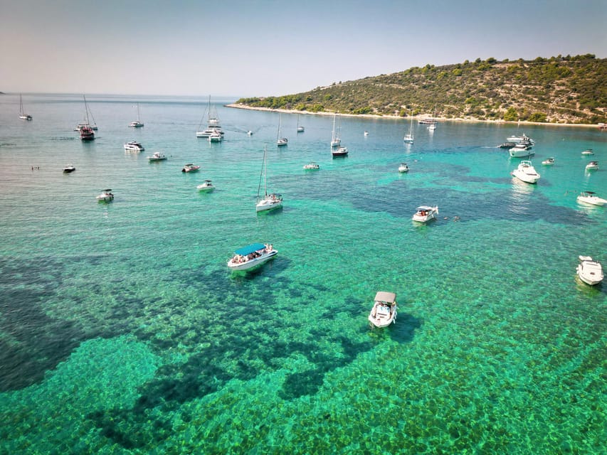 Split/Trogir: Half-Day(5 hours) 3-Island Speedboat Adventure - The final swim near Čiovo