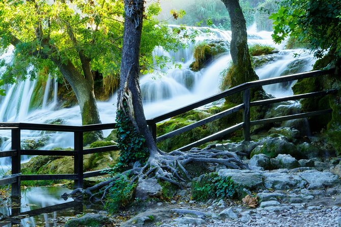 Split/Trogir/Kastela: Krka Private Tour - option: Wine Tasting - The guide and the tone of the day