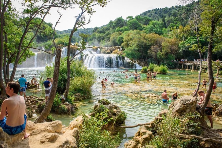 Split/Trogir: Krka National Park Day Trip & Boat to Skradin - Two hours in Skradin for swimming and lunch
