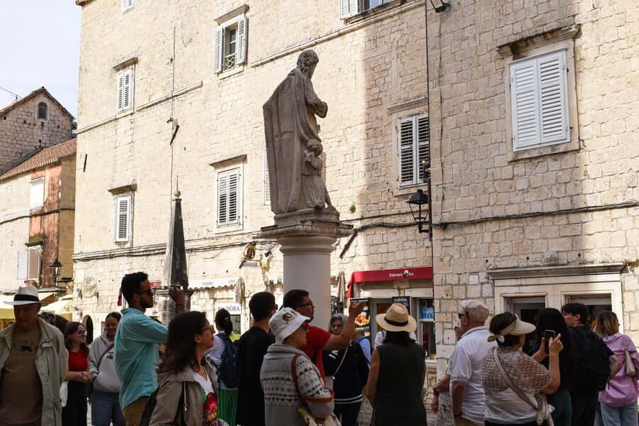 Split: Trogir Open Top Bus Trip + Free Split Walking Tour - Cathedral of St. Lawrence and the Radovan Portal