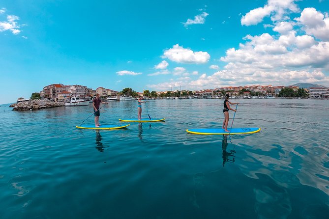 Stand Up Paddle adventure in Split - Returning to Stobreč’s white rocks and cliffs