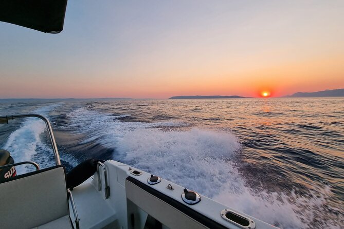 Sunset Speedboat Tour in Makarska with swim stop on island Brač - What the $46.99 price really covers