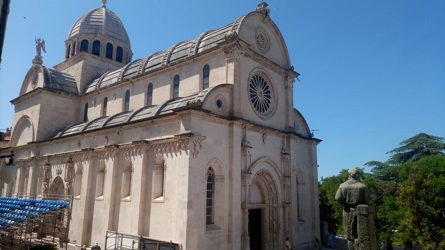 The beauty of the Middle Ages-Šibenik - Starting beside the waterfront and St. Michael’s Fortress