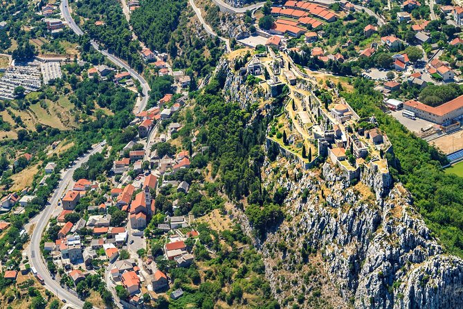 The Diocletian route - Panoramic Flight over Split - Solin completes the loop