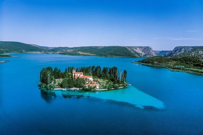 The Wonder of nature route - Panoramic Flight over Plitvice Lakes & Krka NP - Key points at a glance